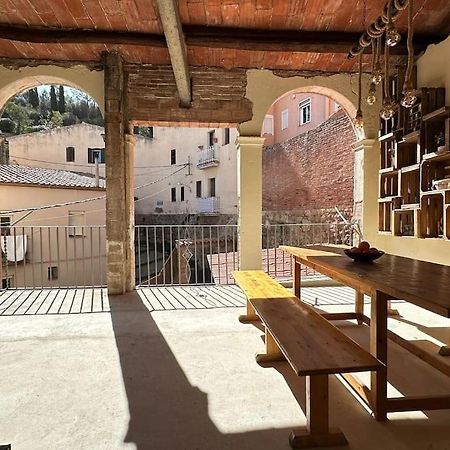 Habitacion Sant Jeroni En Casa Cami De Les Aiguees Monistrol De Montserrat Hotel Exterior photo