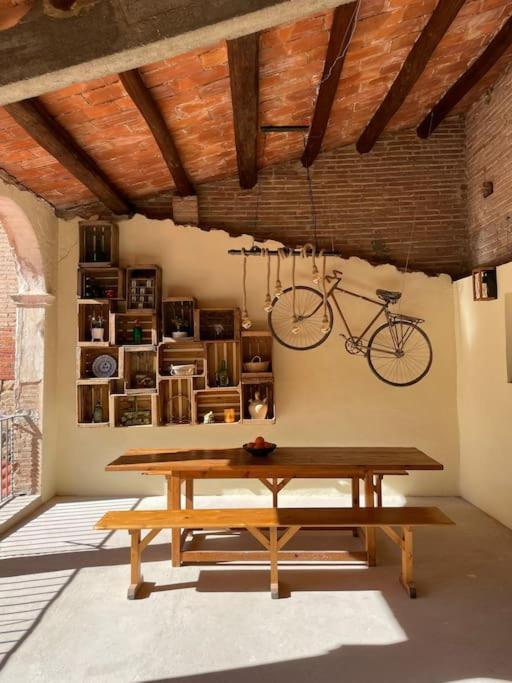 Habitacion Sant Jeroni En Casa Cami De Les Aiguees Monistrol De Montserrat Hotel Exterior photo